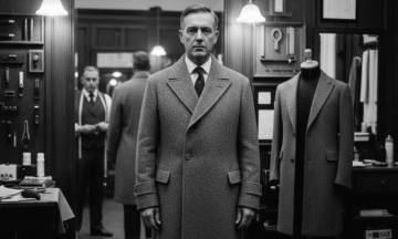 Ulster – prosty i szlachetny płaszcz szyty na miarę dla eleganckiego mężczyzny