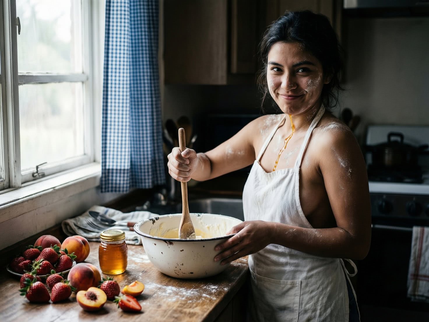 Chicas cocinando cosas divertidas – Kuchnia jako scena zmysłowej zabawy