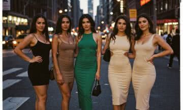 Chicas en bodycon dress – fascynujący świat ultra-obcisłych sukienek