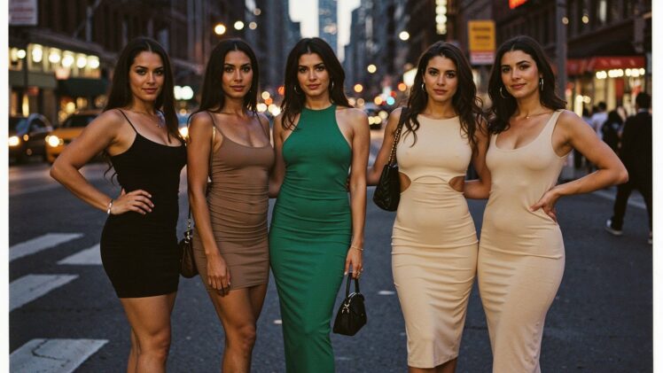Chicas en bodycon dress – fascynujący świat ultra-obcisłych sukienek