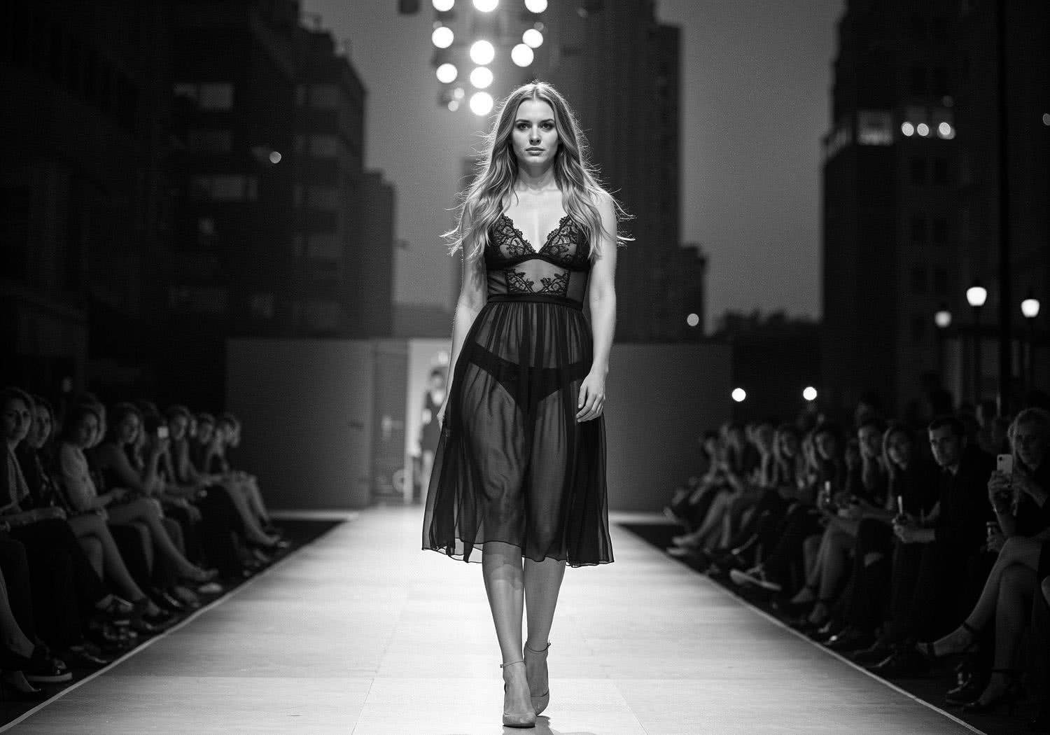 Chicas con vestido transparente – subtelna zmysłowość w nowoczesnej modzie