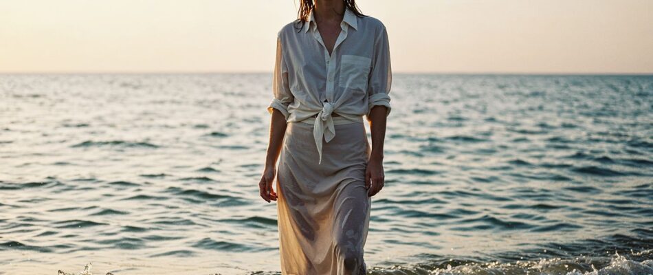 Chicas en ropa mojada – Najgorętsze stylizacje z mokrymi akcentami w modzie