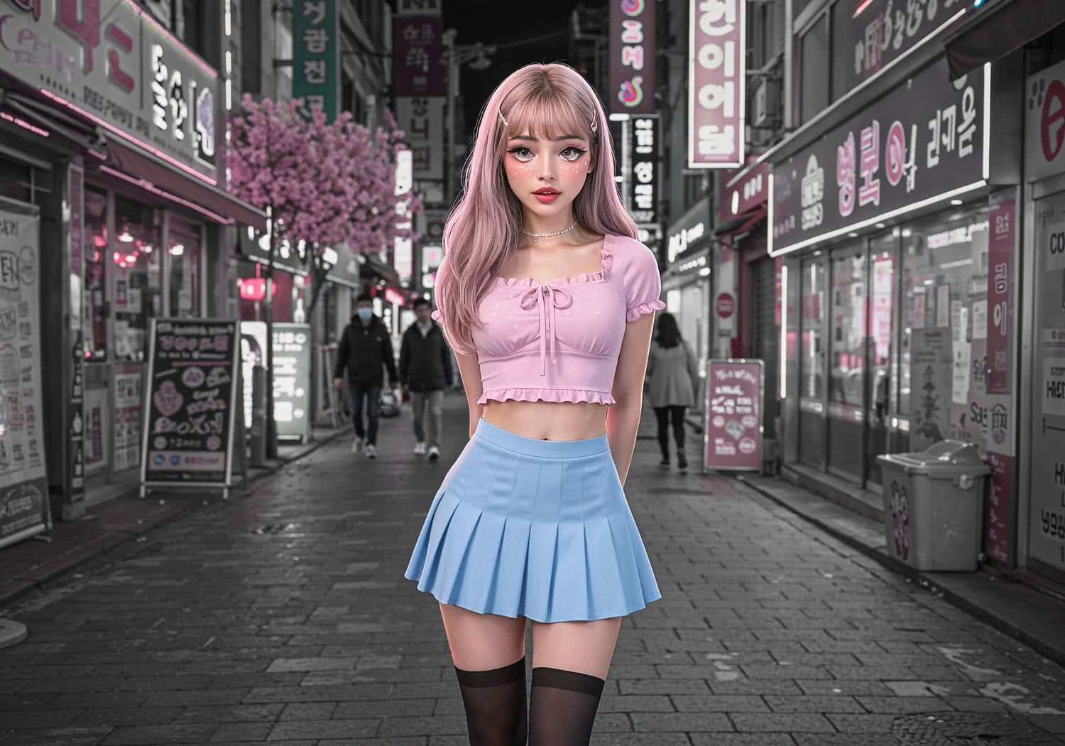 Chicas coreanas aesthetic – Słodko kuszące viralowe looki z Korei do odtworzenia w domu