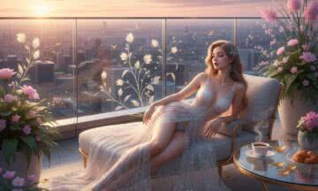 Poranek z kawą na tarasie – jak balustrada odporna na wiatr zapewnia pełen relaks