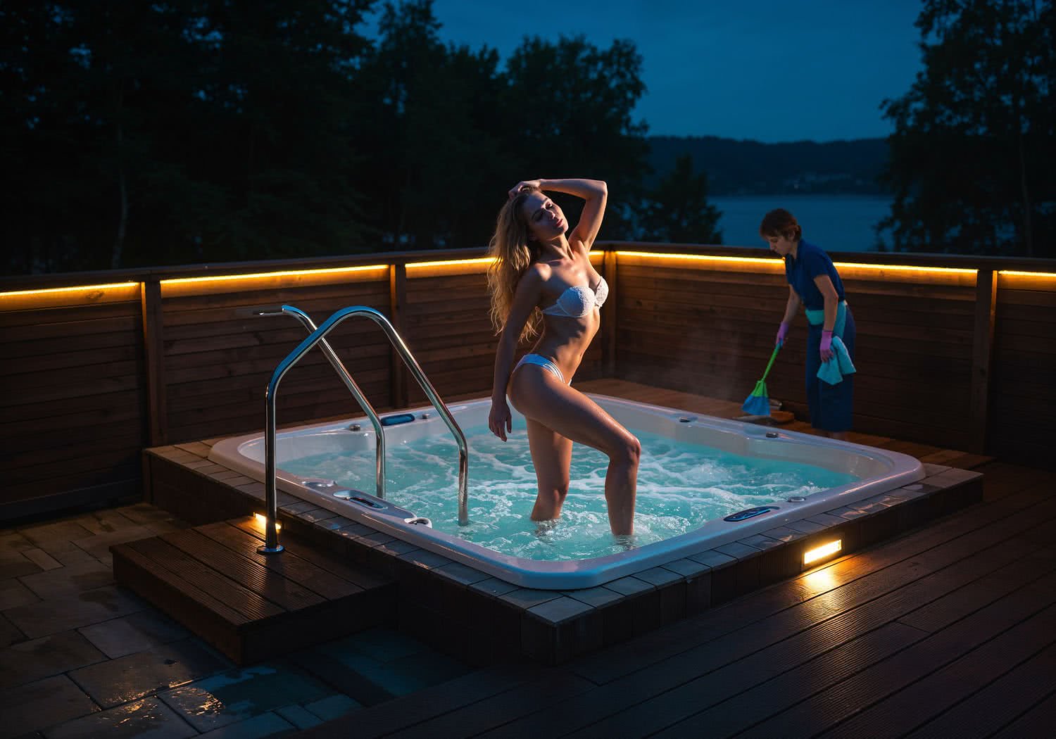 Strefa jacuzzi – bezpieczny relaks z dbałością o każdy detal