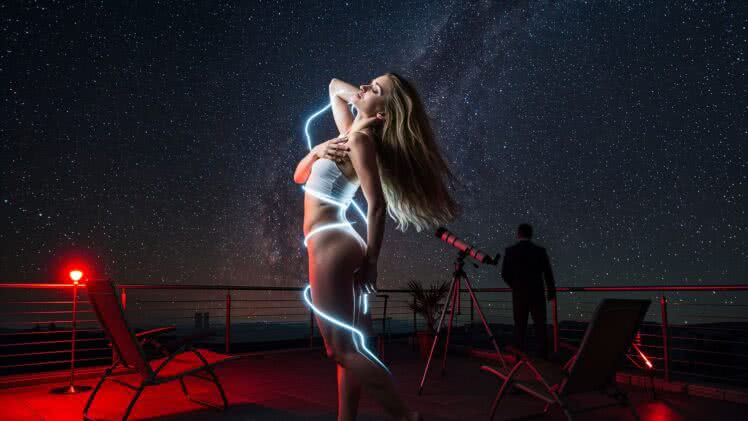 Taras z widokiem na gwiazdy – przestrzeń bez granic dla nocnych obserwatorów