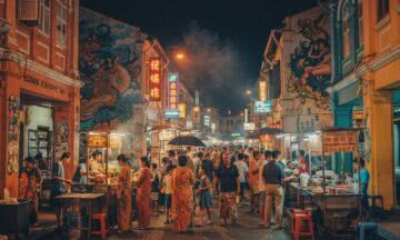 Penang latem – raj dla smakoszy i miłośników ulicznej sztuki w George Town