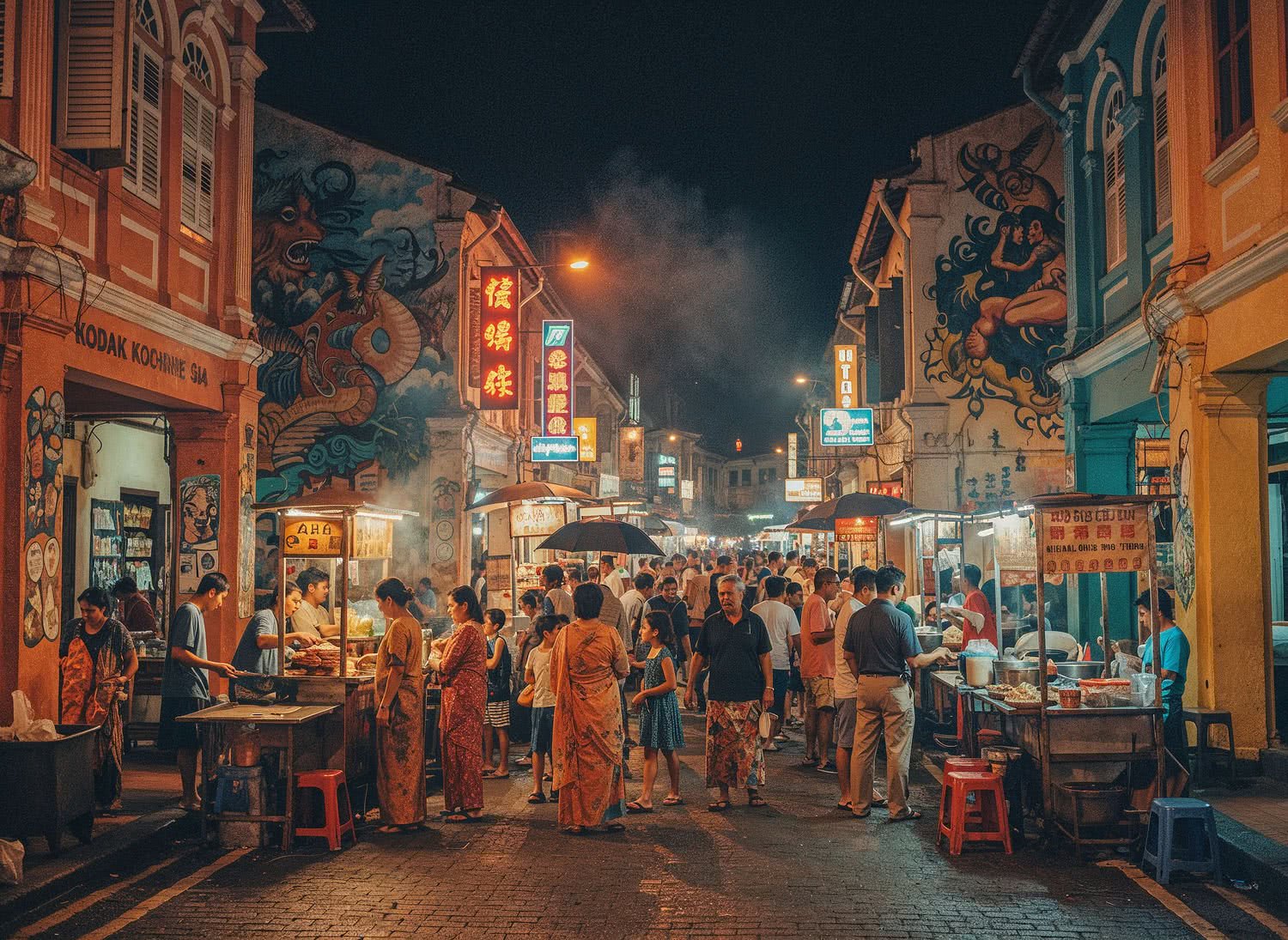 Penang latem – raj dla smakoszy i miłośników ulicznej sztuki w George Town