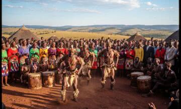 Tętniący życiem festiwal tańca w Zululandzie jako spotkanie z żywą historią i kulturą ludu Zulu