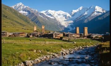 Svaneti – górska ucieczka przed letnim żarem w sercu Kaukazu