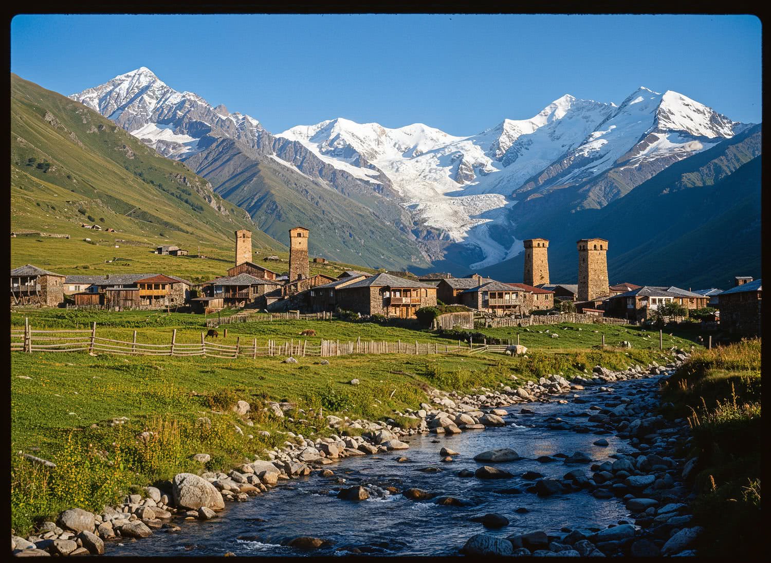 Svaneti – górska ucieczka przed letnim żarem w sercu Kaukazu
