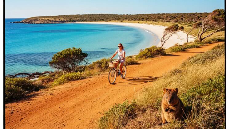 Wyspa Rottnest w Australii Zachodniej – urokliwe quokka i ukryte plaże idealne na rowerową ucieczkę