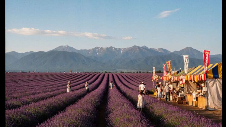 Hokkaido latem – fioletowe pola lawendy i urokliwe festiwale w Furano