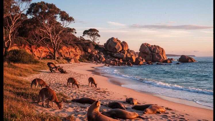 Kangaroo Island – raj dla miłośników dzikiej przyrody i bezludnych plaż Australii Południowej