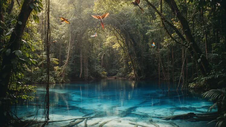 Espiritu Santo w Vanuatu – magiczne błękitne dziury czekające na odkrycie w sercu dżungli
