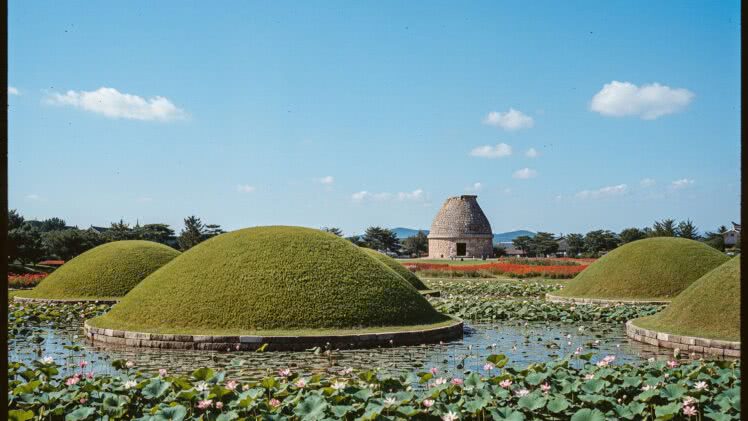 Gyeongju – koreańskie muzeum bez ścian pełne letnich barw lotosów