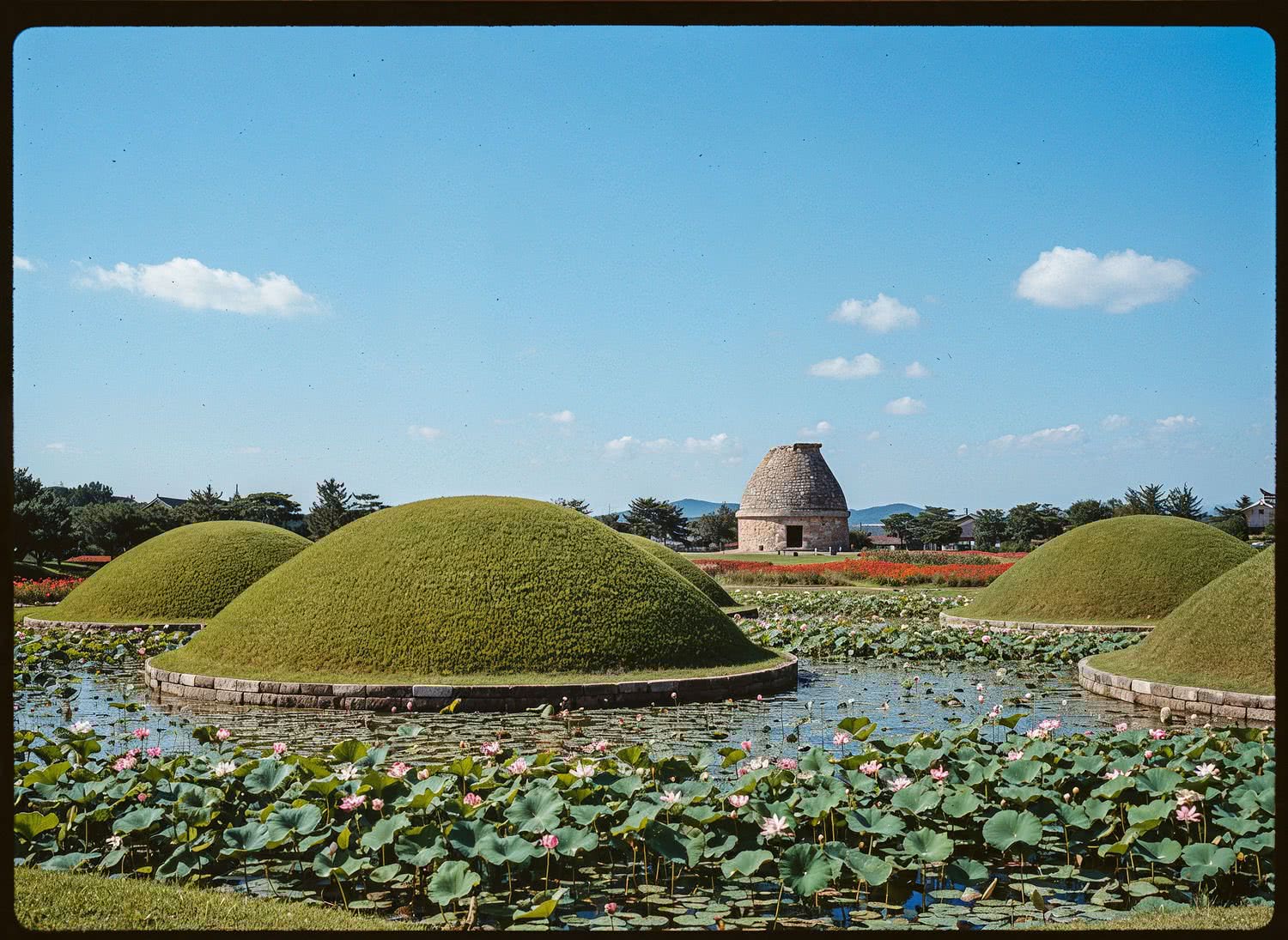 Gyeongju – koreańskie muzeum bez ścian pełne letnich barw lotosów