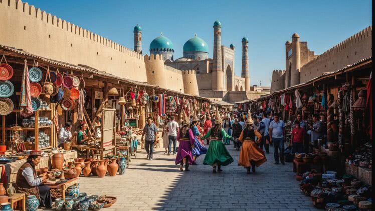 Uzbekistan zachwyca majestatem Jedwabnego Szlaku podczas letniego festiwalu w Chiwie