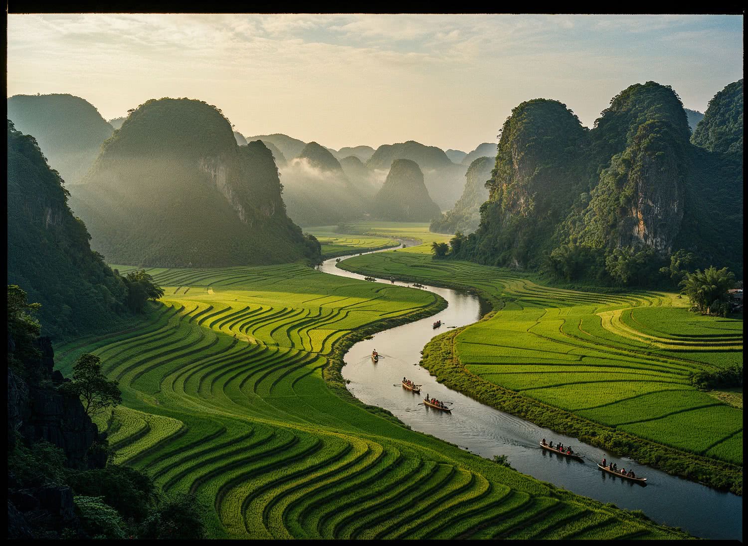 Ninh Binh – wietnamska prowincja oferująca widoki jak w zatoce Ha Long