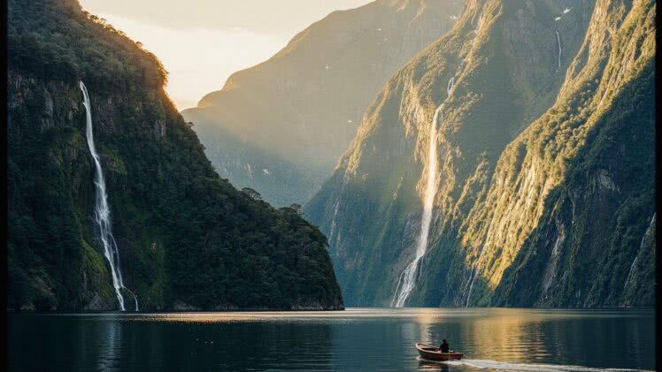 Szlakiem nowozelandzkich fiordów – zachwyt nad surowym pięknem i ciszą *Milford Sound* latem