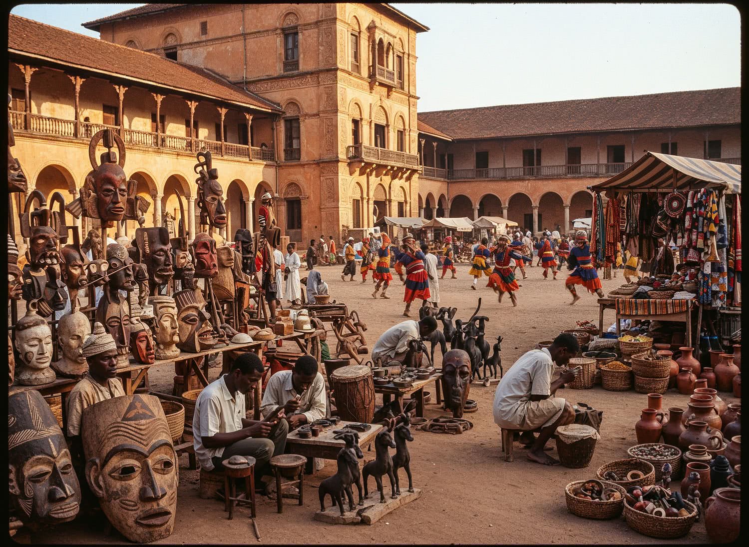 Królestwo Foumban w Kamerunie – tętniące życiem centrum sztuki i tradycji ludu Bamum